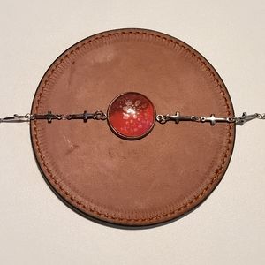 Cross Benzel Red Bracelet